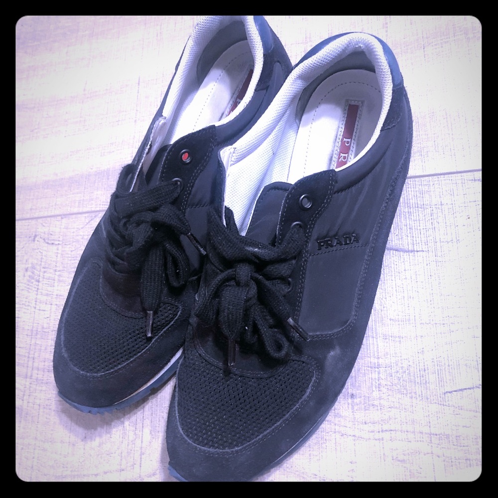 Prada Athletic Shoes Size 8.5 great condition!